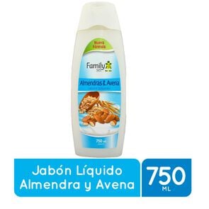 Jabón Líquido Almendras & Avena 750 mL - Family set