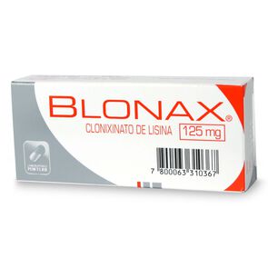 Blonax Clonixinato De Lisina 125 mg 10 Comprimidos - Mintlab