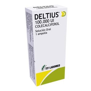 Deltius Colecalciferol 100.000 UI 1 Ampolla Bebible - Labomed