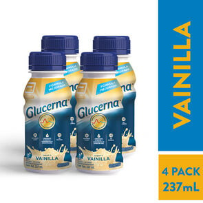 Product image of Suplemento Liquido para Diabeticos Sabor Vainilla 237ml X4 - Glucerna