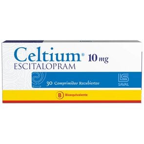 Celtium Escitalopram 10 mg 30 comprimidos - Saval