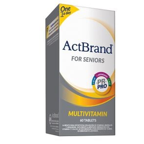 Product image of Multivitamínico ActBrand for Seniors 60 tabletas