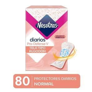 Protectores diarios Pro-defense V 80u - Nosotras