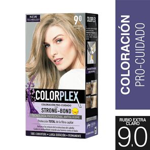 Product image of Coloración Permanente Pre-Cuidado Strong-Bond 9.0 Rubio Extra Claro - Colorplex