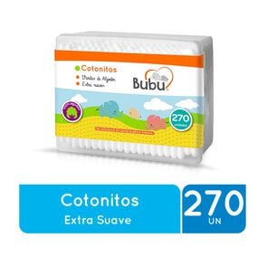 Cotonitos extra suaves 270 unidades - Bubu