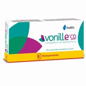 Product image of Vonille CD Levonorgestrel 150 mcg Etinilestradiol 0,03 mg  28 Comprimidos - Exeltis