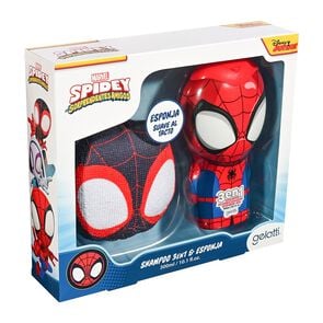 Product image of Set de Baño Shampoo Spiderman + Esponja Miles - Gelatti