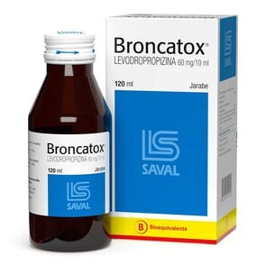 Broncatox Jarabe Levodropropizina 0,6 g / 120 ml - Saval