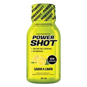 Shot Energético Sabor Limón 60 ml - Power shot