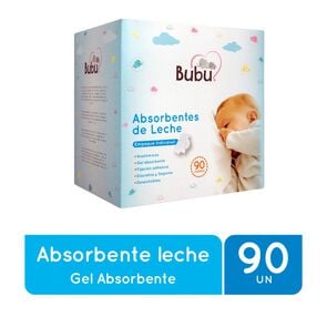 Product image of Absorbentes de Leche Anatómicos Empaque Individual x90 - Bubu