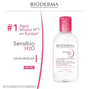 Sensibio H2O Agua Micelar Que Limpia y Desmaquilla En Profundidad La Piel Sensible - Bioderma