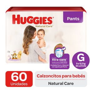 Product image of Pants Natural Care Extra Care G 60 Unidades - Huggies