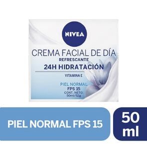 Crema Facial Hidratante Activa Dia Fps15 Piel Normal 50 mL - Nivea