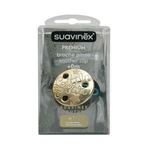 Product image of Broche Pinza Premium + 0M Celeste - Suavinex