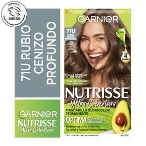 Product image of Coloración Garnier Ultra Cobertura 71 Rubio Cenizo Profundo - Nutrisse