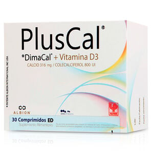 PlusCal Calcio 316 mg 30 Comprimidos