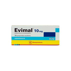 Evimal Donepecilo Clorhidrato 10 mg 30 Comprimidos - Andromaco etico