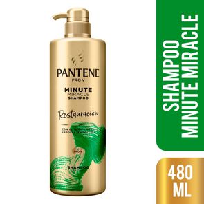 Product image of Shampoo Pro-V Minute Miracle Restauracion 480 mL - Pantene 3 minutes miracle