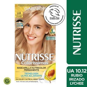 Product image of Coloración Garnier Colorissimos Ultra Aclarante 10.12 Rubio Cenizo Irisado - Nutrisse