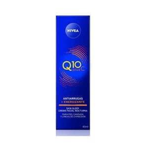 Product image of Crema Facial Antiarrugas Q10 + C Noche 40  mL - Nivea