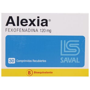 Alexia Fexofenadina 120 mg 30 Comprimidos - Saval