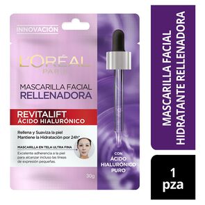 Product image of Revitalift ácido Hialurónico Mascarilla Facial Tela Rellenadora X1 - Loreal