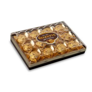 Product image of Bombones De Barquillo Bañados En Chocolate Con Relleno Cremoso Cacao 150 gr - Valentte