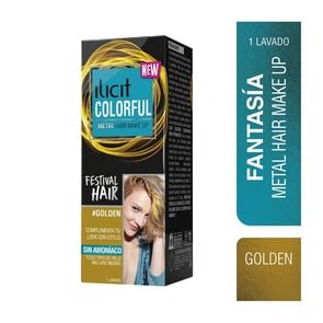 Product image of Colorful Coloración Semi Permanente Metal Sin Amoniaco Golden 30 mL - Ilicit colorful