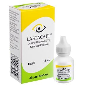 Lastacaft Alcaftadina 0,25% Solución Oftálmica 3 mL - Allergan