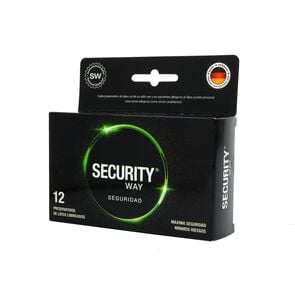 Security Way Seguridad 12 Preservativos