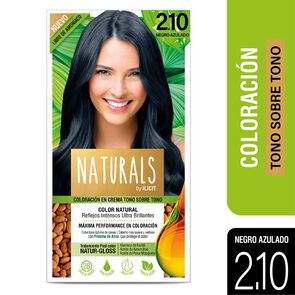 Product image of Naturals Coloración En Crema Tono Sobre Tono 2.10 Negro Azulado - Naturals by ilicit