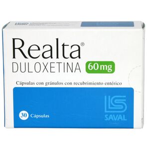 Product image of Realta Duloxetina 60 mg 30 Cápsulas - Saval