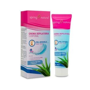 Crema Depilatoria Piel Sensible 100 gr - Spring natural