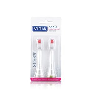 Product image of Sonic Cepillo Eléctrico Recambio S10/S20 Encías-Gingival x2 - Vitis