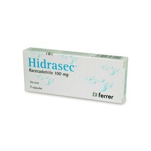 Hidrasec  Racecadotrilo 100 mg 9 Cápsulas - Ferrer