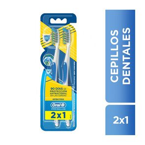 Product image of Cepillos Dentales Pro-Salud Antibacterial 2 Unidades - Oral-b