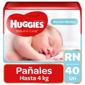 Product image of Natural Care Pañal Talla RN 40 Unidades Unisex - Huggies