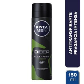 Antitranspirante Nivea Deep Men Amazonia Spray 150 mL