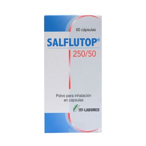 Salflutop 250/50 Salmeterol 50 mcg 60 Cápsulas Inhalada - Itf farma