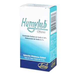 Humylub Hialuronato De Sodio 0,18% Solución Oftálmica 15 mL - Sophia