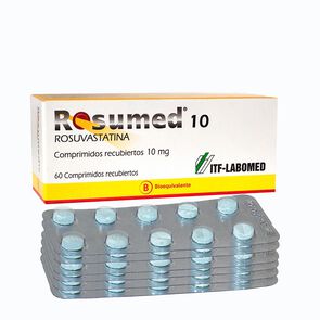 Rosumed Rosuvastatina 10 mg 60 Comprimidos - Labomed