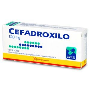 Product image of Cefadroxilo 500 mg 8 Cápsulas - Mintlab