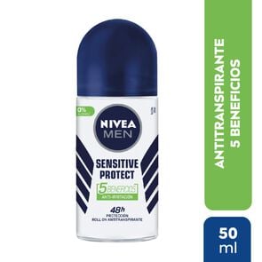 Product image of Desodorante Roll On Men Sensitive Protect 50 mL - Nivea