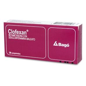 Clofexan Betametasona 2 mg 30 Comprimidos - Bago