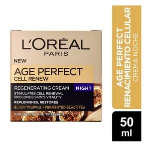 Crema Noche Anti-Arrugas Age Perfect Renacimiento Celular 50mL - Loreal