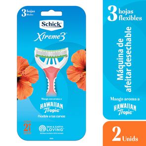 Máquina de Afeitar Xtreme 3 Mujer 2 unidades - Schick