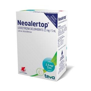 Neo-Alertop Levocetirizina 2,5 mg/5mL Jarabe 120 mL - Chile marcas