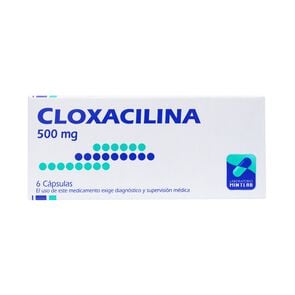 Product image of Cloxacilina 500 mg 6 Cápsulas - Mintlab