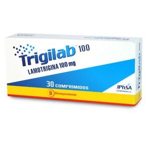 Product image of Trigilab Lamotrigina 100 mg 30 Comprimidos - Interpharma