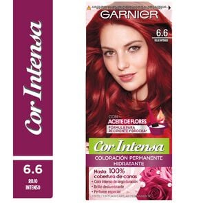 Coloración 6.6 Rojo Intenso Garnier - Cor intensa